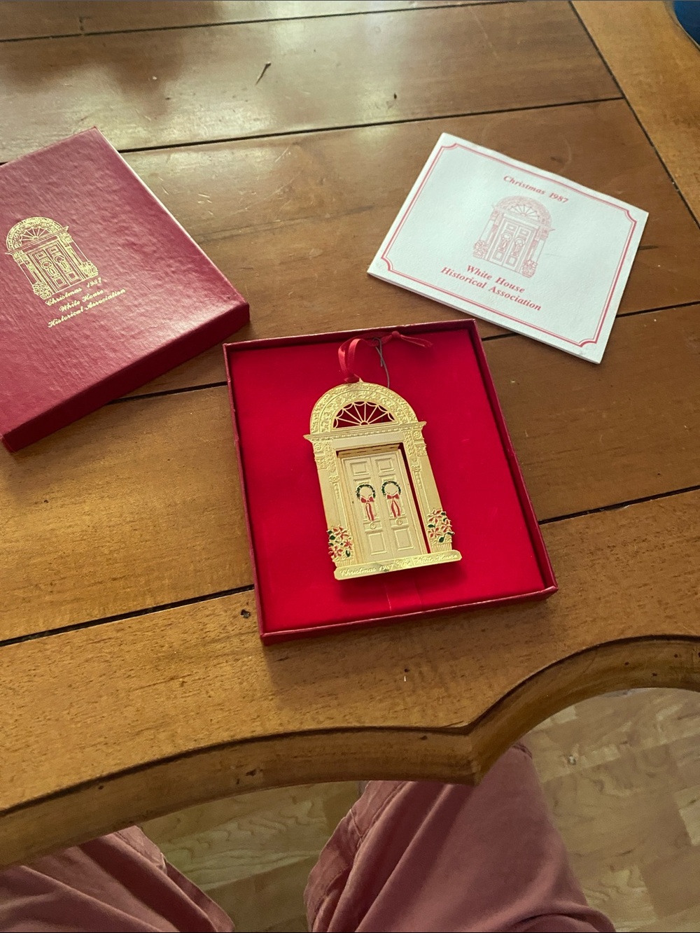 White House Ornament 1987